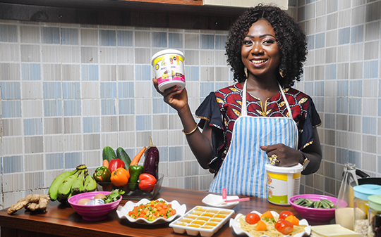 Seun Sangoleye, Baby Grubbz Mum in Chief, Lagos, Nigeria © GAIN / Makmende