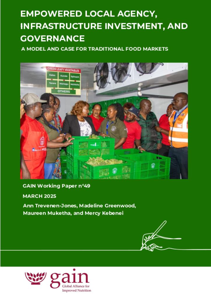 GAIN Working Paper n°48- Empowered Local Agency, Infrastructure Investment, And Governance