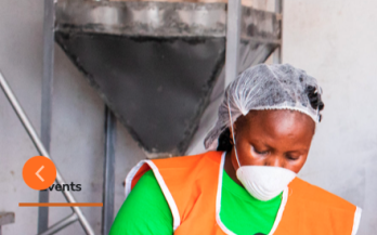 lady working in a factory