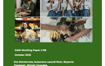GAIN Working Paper n°58: INDONESIAN FOOD CULTURE OVERVIEW OF INDONESIAN FOOD CULTURE DIMENSIONS AND STRATEGIES FOR SHIFTING PREFERENCES